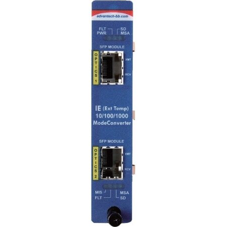 B+B Smartworx Ie-Imcv-Modeconverter, Sfp/Sfp IMC-771I-2SFP